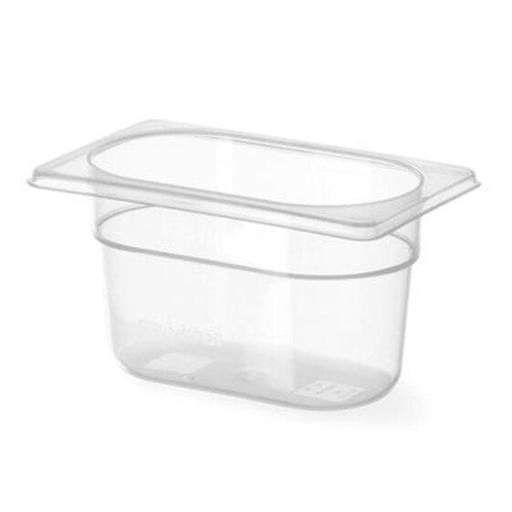 Gastronomy container made of polypropylene GN 1/9, height 100 mm - Hendi 880524