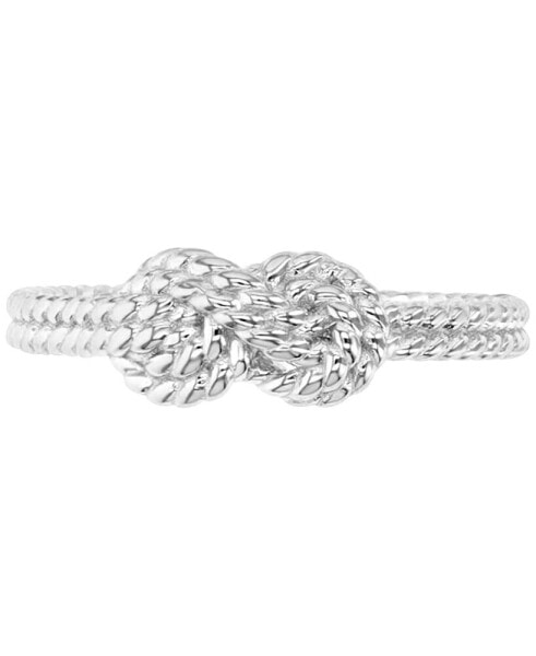 Кольцо Macy's Double Knot Double Band Statement