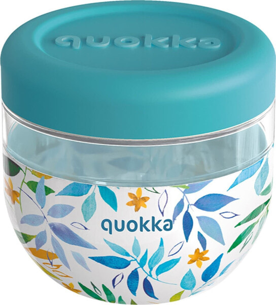 Quokka Quokka Bubble Food Jar - Pojemnik na żywność / lunchbox 770 ml (Watercolor Leaves)