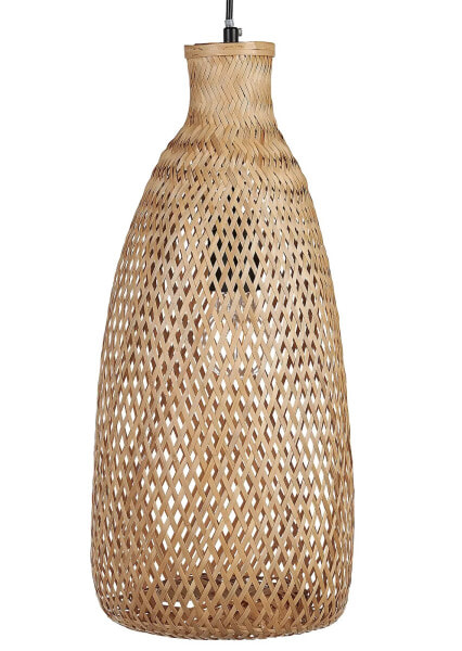 Люстра подвесная Beliani LWELA из плетеных бамбуковых элементов