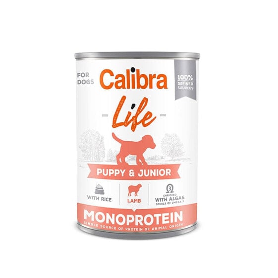 CALIBRA Life Can Puppy And Junior Lamb And Rice 6x400g Dog Food