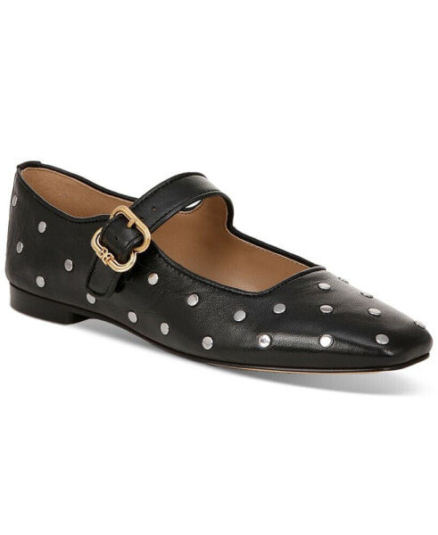 Women's Michaela Stud Mary Jane Flats