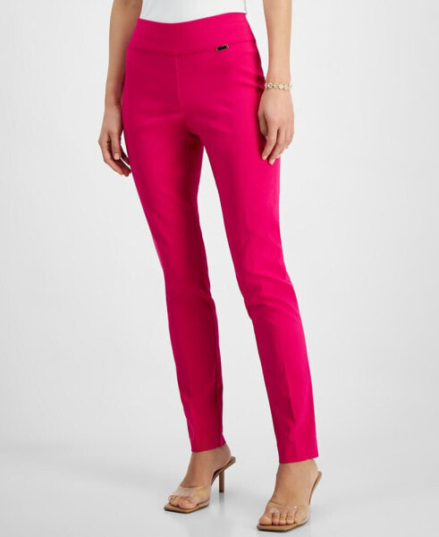 Women's Tummy-Control Mid-Rise Skinny Pants, Regular, Long & Short Lengths, Created for Macy's