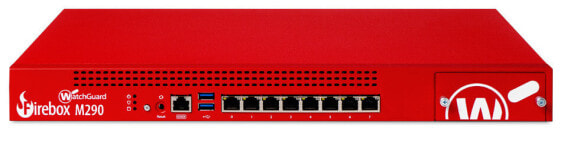 WatchGuard Firebox M290 - 1180 Mbit/s - 5.8 Gbit/s - 800 Mbit/s - 2.4 Gbit/s - 696 Mbit/s - 1.47 Gbit/s