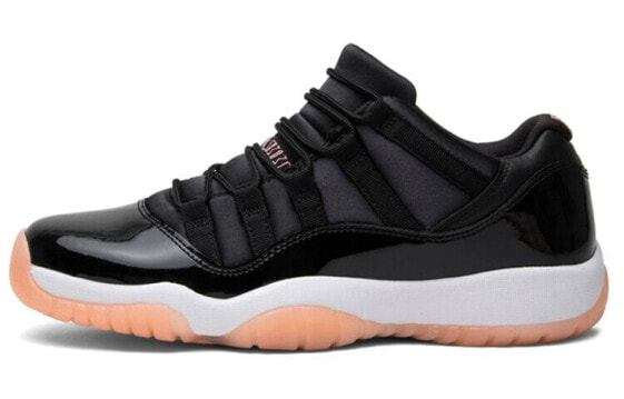 Jordan Air Jordan 11 Retro Low Bleached Coral 低帮 复古篮球鞋 GS 黑粉 / Кроссовки Jordan Air Jordan 580521-013