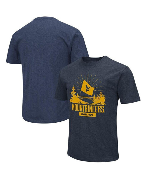 Men's Navy West Virginia Mountaineers Fan T-shirt