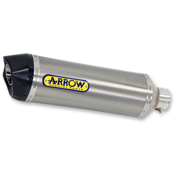 ARROW Race-Tech Xciting 400 I 14-16 Homologated Aluminium&Carbon Slip On Muffler