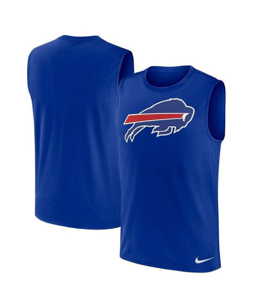 Men's Royal Buffalo Bills Blitz Legend Muscle Perform Tank Top