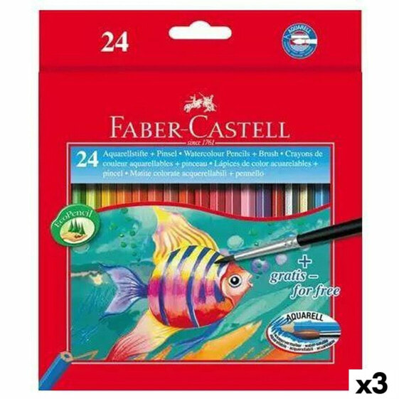 Цветные карандаши Faber-Castell Акварельные Разноцветный (3 шт)