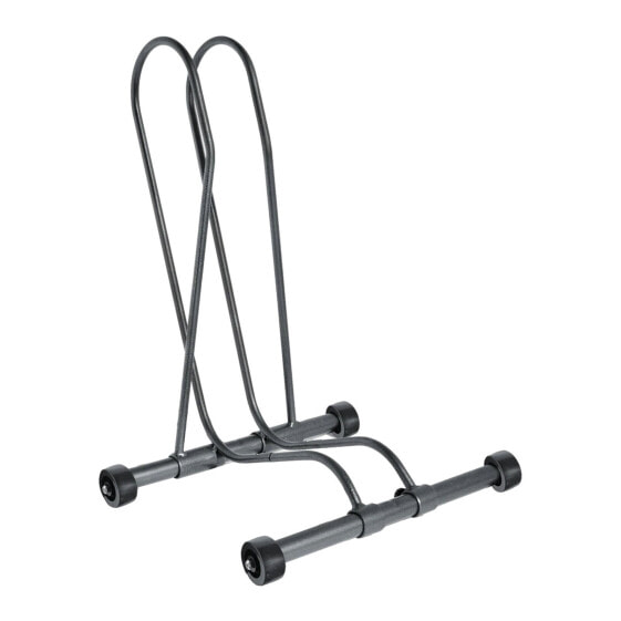 Delta Adjustable Floor Stand with Wheels: Holds One Bike