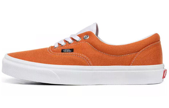 Кроссовки Vans Era оранжевыеный с ретро стилем