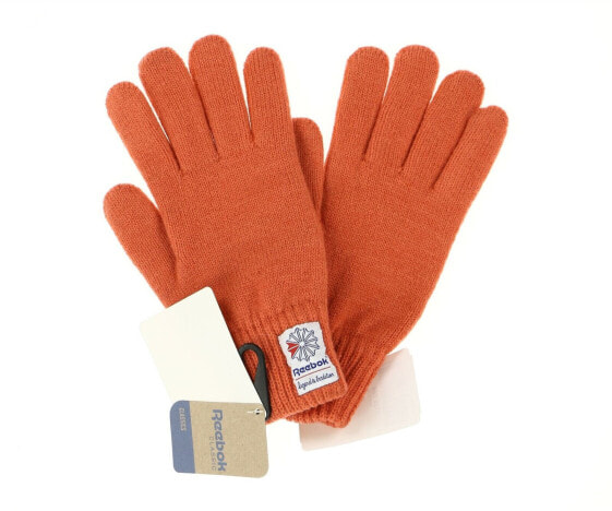 Reebok 242247 Womens Soft Winter Gloves Solid Rosette Size Medium