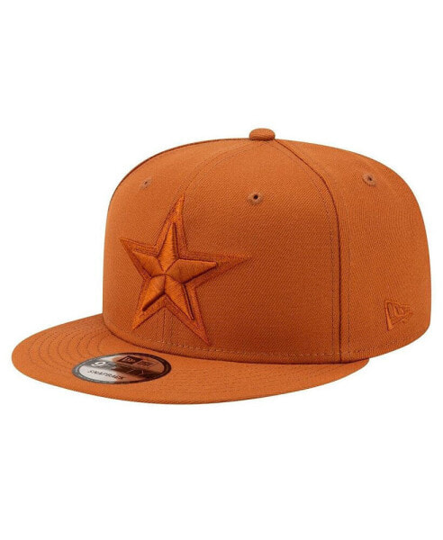 Men's Brown Dallas Cowboys Color Pack 9Fifty Snapback Hat