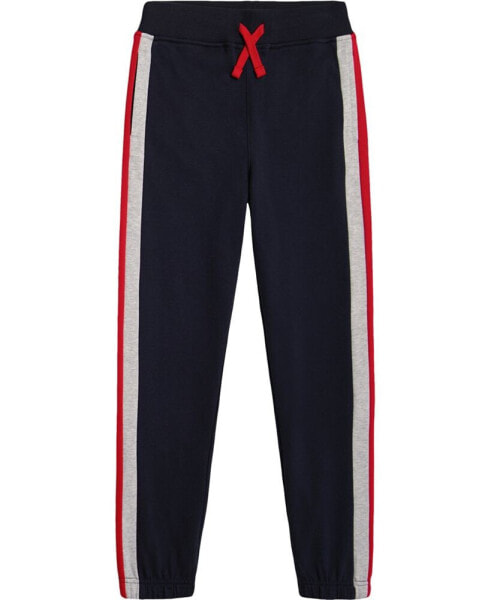 Little Boys Pieced Fleece Jogger