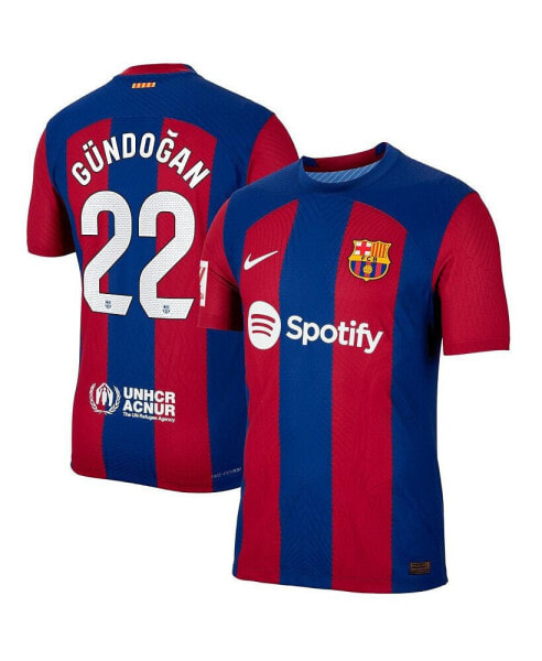 Men's Ilkay Gündogan Royal Barcelona 2023/24 Home Match Authentic Player Jersey