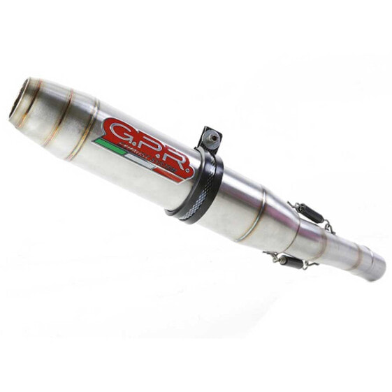 GPR EXHAUST SYSTEMS Deeptone Inox Duke 890/890 R 21-22 Euro 5 homologated slip on muffler