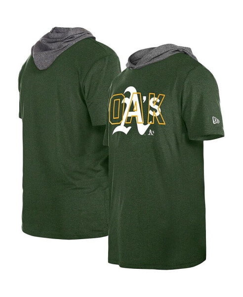 Men's Green Oakland Athletics Team Hoodie T-shirt