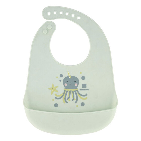 KIKKABOO Be World Octopus Silicone Bibs