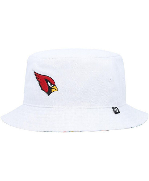 Головной убор женский '47 Brand White Arizona Cardinals Highgrove Bucket Hat