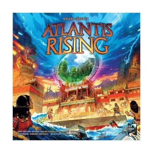 Elf Creek Board Game Atlantis Rising (2nd Ed) New Sealed in Box gts