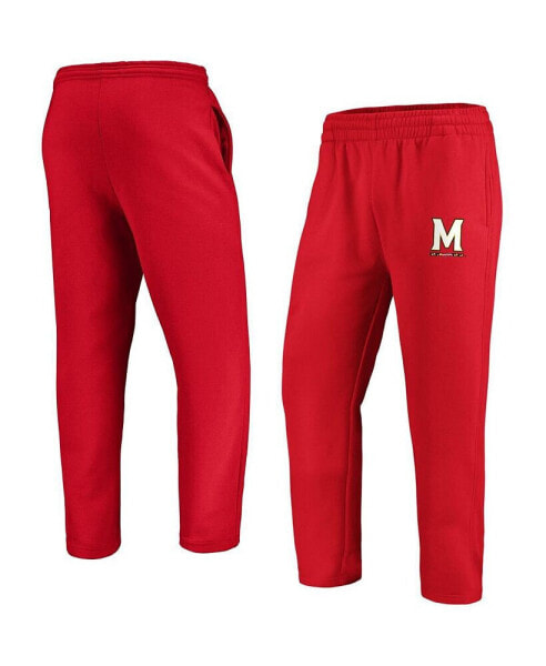 Men's Red Maryland Terrapins Corner Logo Pants