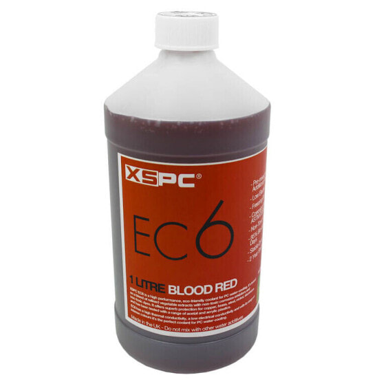 XSPC EC6 Coolant, 1 Liter - blutrot