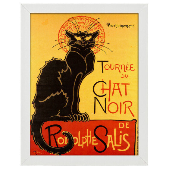 Bilderrahmen Poster Tournée du Chat Noir