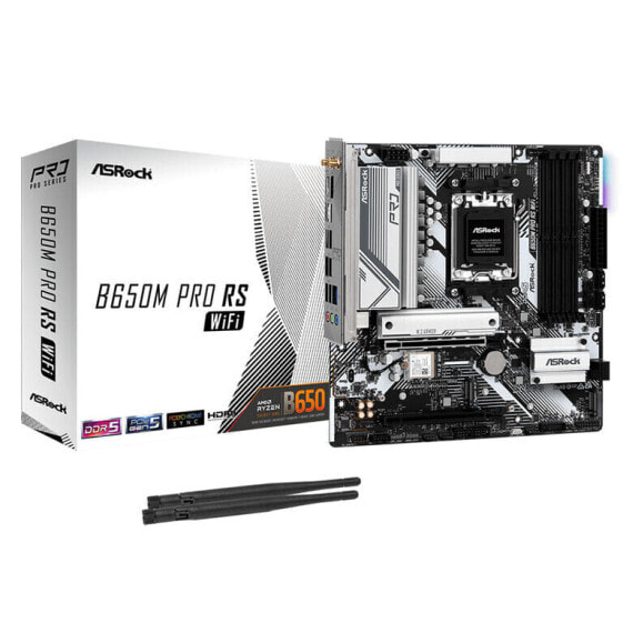 ASRock B650M Pro RS WiFi, AMD B650 Mainboard - Sockel AM5, DDR5