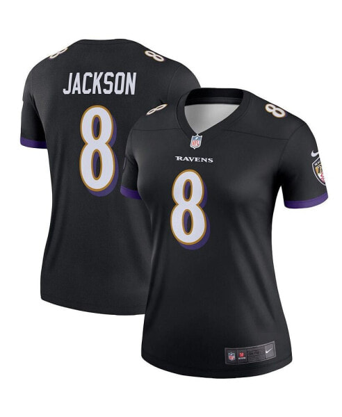 Women's Lamar Jackson Black Baltimore Ravens Legend Team Jersey