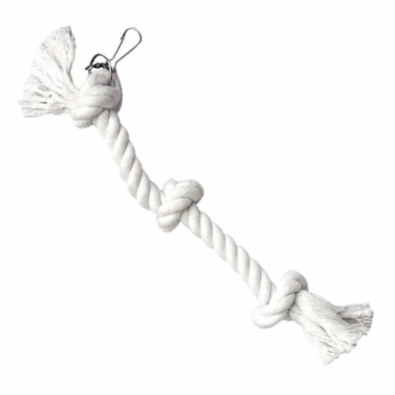 DUVO+ Parrot Rope 3 Knot Parrot Toy 38 cm