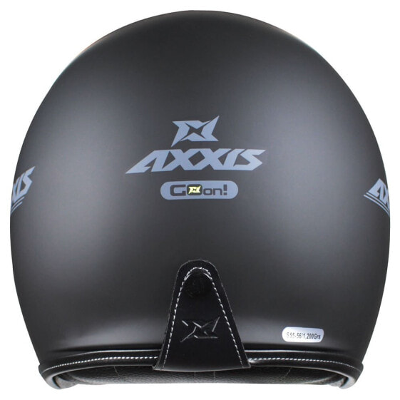 Шлем мотоциклиста от AXXIS модель Hornet SV Solid Open Face