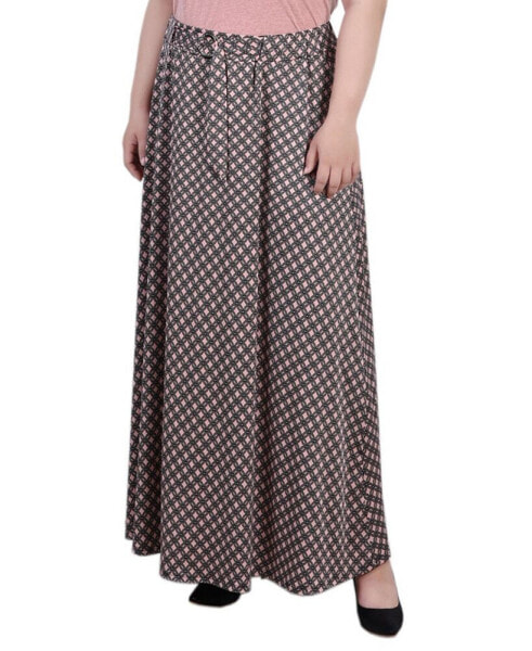 Plus Size Maxi Length Skirt