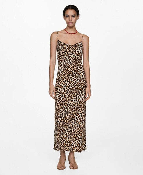 Women's Leopard Gown