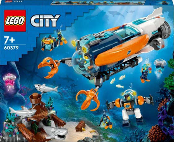 Игрушка LEGO City Explorer Submarine, Конструктор, ID: 1234, Для детей.