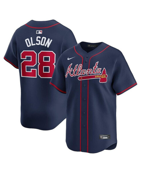 Men's Matt Olson Navy Atlanta Braves Alternate Limited Player Jersey