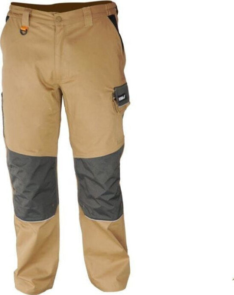 Dedra Spodnie ochronne XXL/58, bawełna+elastan, 270g/m2 (BH42SP-XXL)