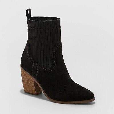 Women's Kinley Ankle Boots - Universal Thread Black 5