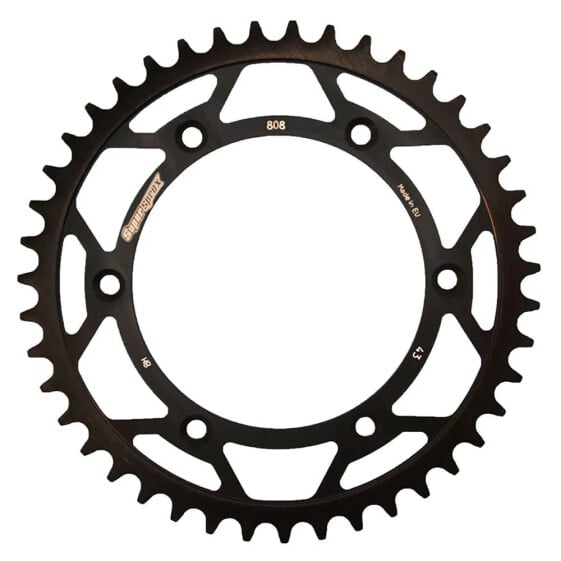 SUPERSPROX Steel Suzuki 520x43 RFE808X43BLK rear sprocket