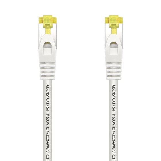 FTP Category 7 Rigid Network Cable Aisens A146-0491 White 2 m