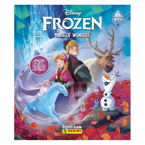 PANINI Frozen Maps Of Wonder Sticker Collection Album German Version