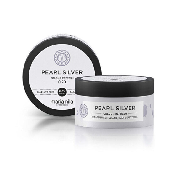 Gentle nourishing mask without permanent color pigments 0.20 Pearl Silver ( Colour Refresh Mask)