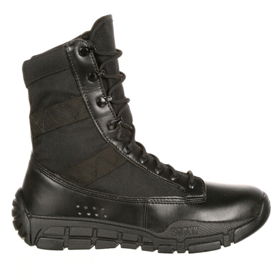 Rocky C4t Military Inspired Public Service Mens Black Work Safety Shoes RY008