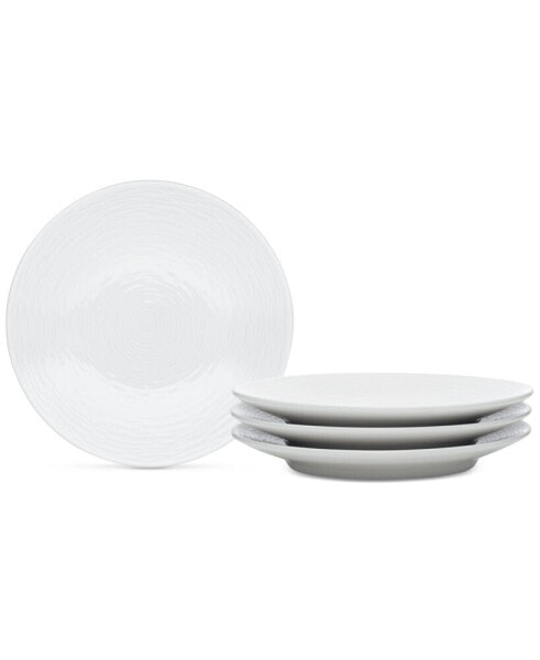 Swirl 4-Pc. Coupe Appetizer Plates