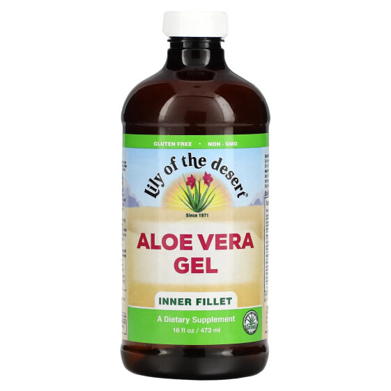 Aloe Vera Gel, Inner Fillet, 16 fl oz (473 ml)