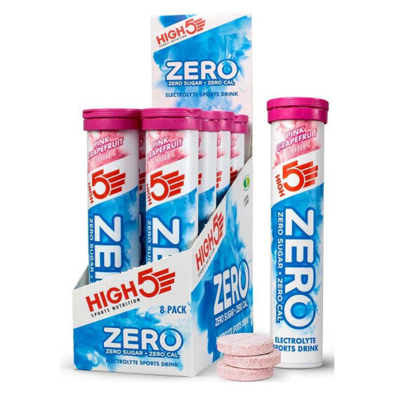 Специальное питание для спортсменов HIGH5 Zero Tablets Pink Grapefruit 8 x 20 шт