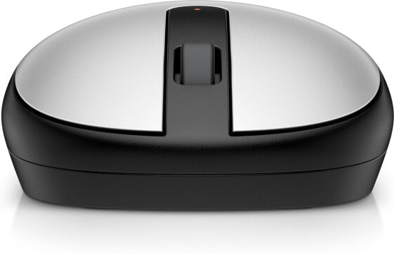 HP 240 Pike Silver Bluetooth Mouse - Ambidextrous - Optical - Bluetooth - 1600 DPI - Silver