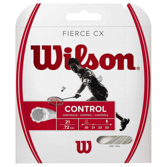 Струны для бадминтона Wilson Fierce CX 10 м