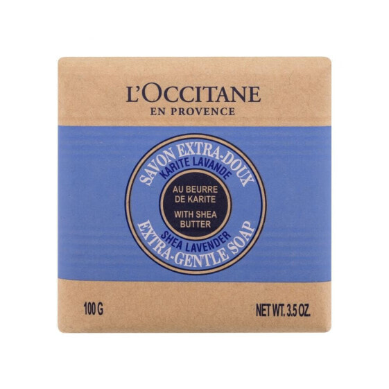 L'Occitane Shea Butter Lavender Extra-Gentle Soap 250 g seife für Frauen