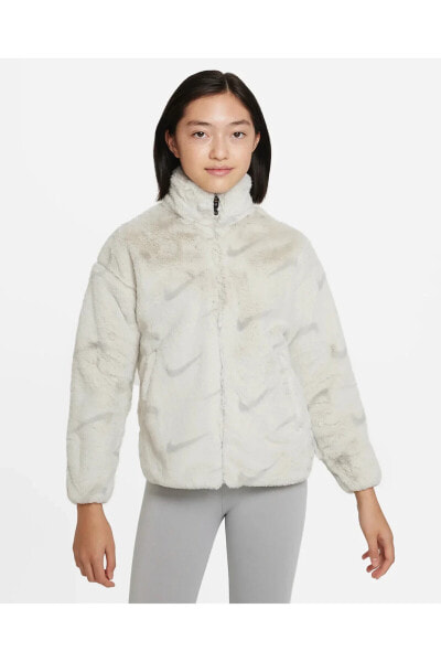 Sportswear Fur Aop Kids' Jacket