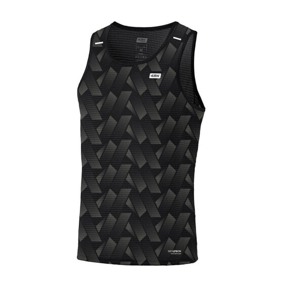 42K RUNNING Diamond sleeveless T-shirt